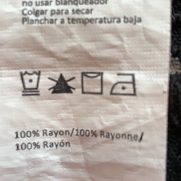 ReVamped Crop Tank Top Spaghetti Straps Elastic Ruffle Black Floral Size Large - Picture 8 of 8